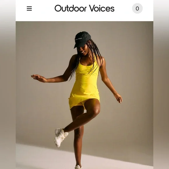 Outdoor Voices The Exercise Dress Mango S NWT - Picture 5 of 16